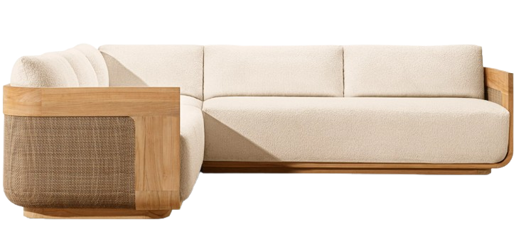 ركنة روستيك خشب طبيعي – كود: FEG.RTUW.125 - الصورة 3