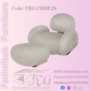 كرسي "بوفي" المودرن مع البف – كود: FEG.CHBF.29