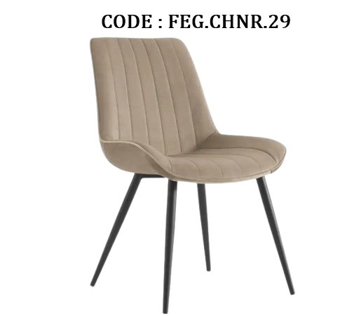 كرسي نورا✨ اجعل طاولة الطعام أو مكتبك أكثر أناقة وراحة مع كرسي “نورا” العصري، بتصميمه الانسيابي العصري الذي يجمع بين الراحة والأناقة.