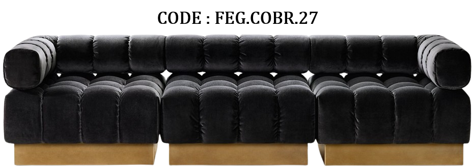 كنبة”بلاك روك”✨ الخيار المثالي لمحبي الفخامة والتصميمات الجريئة.