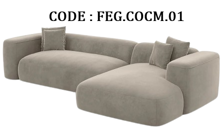 ركنة مودرن كومفي✨ الخيار المثالي لمحبي التصميمات الحديثة بتفاصيل ناعمة وانسيابية.