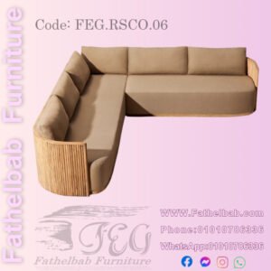 ركنة روستيك بإطار خشبي – كود: FEG.RSCO.06