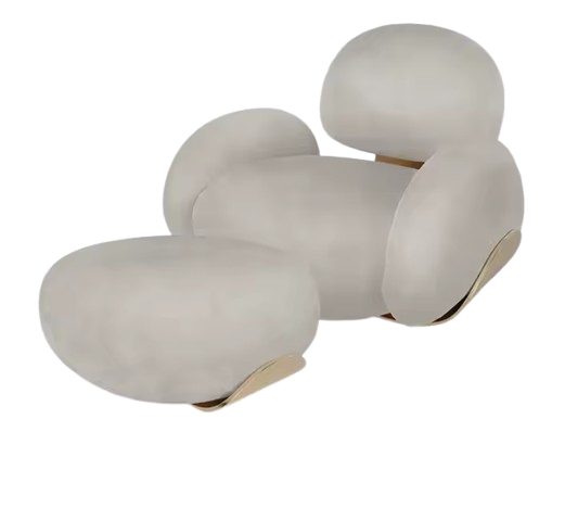 كرسي "بوفي" المودرن مع البف – كود: FEG.CHBF.29 - الصورة 2